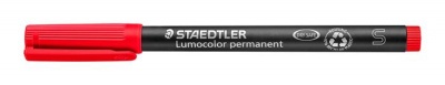 Alkoholos marker, OHP, 0,4 mm, STAEDTLER "Lumocolor® 313 S", piros