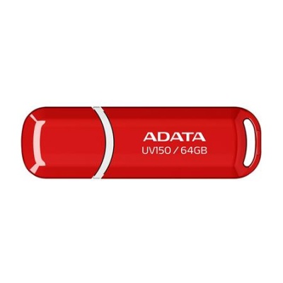 Pendrive, 64GB, USB 3.2 Gen1, ADATA "UV150", piros