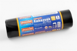 Nagykukazsák, extra erős, 150 l, 5 db, 80x120 cm, MAZZINI "Premium"